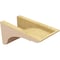 Ekena Millwork 6"W x 12"D x 6"H Wide Olympic Rough Cedar Woodgrain TimberThane Corbel, Primed Tan CORUR06X12X06OLYRCPR - alternate 6
